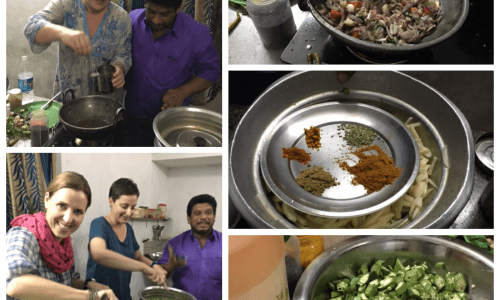 Kerala cuisine cooking class Periyar National Park, India