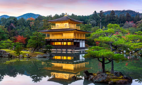 Kinkaku-ji (Golden Pavilion) Kyoto, Japan