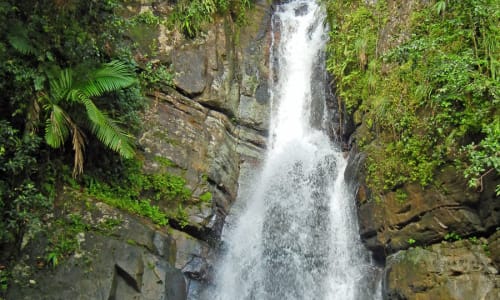 La Mina Falls Puerto Rico