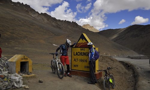 Lachung La Pass Manali To Leh Highway, India