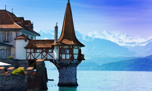 Lake Thun Bern Switzerland