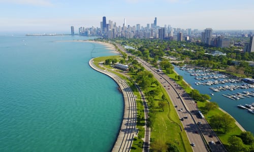 Lakefront Trail Chicago