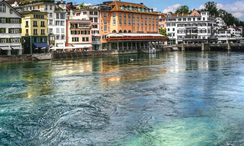 Limmat River Switzerland