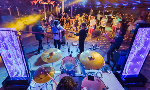 Live music and entertainment. Maldives