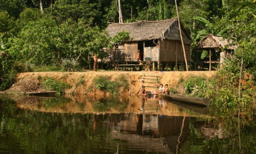 Local communities Amazon Rainforest, Brazil