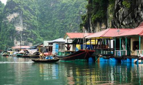Local fishing villages Vietnam