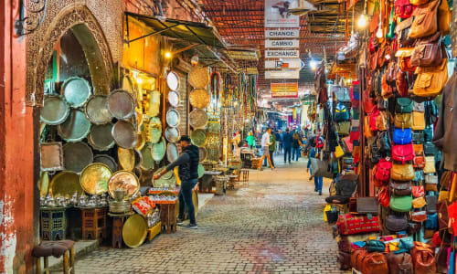 Local market Marrakech, Morocco