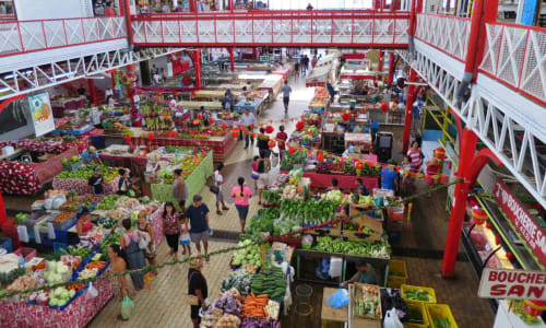 Local markets Bora Bora