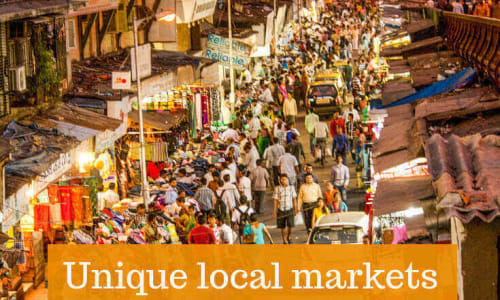 Local markets Dudhni
