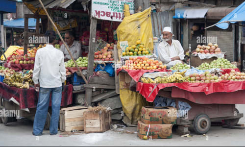 Local markets Srinagar