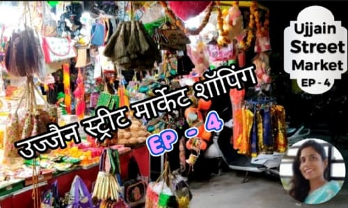 Local markets for street food Ujjain