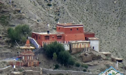Local monastery and museum Mustang