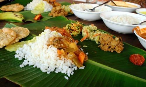 Local restaurant for authentic Kerala lunch Poopara