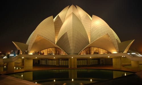 Lotus Temple in Delhi India