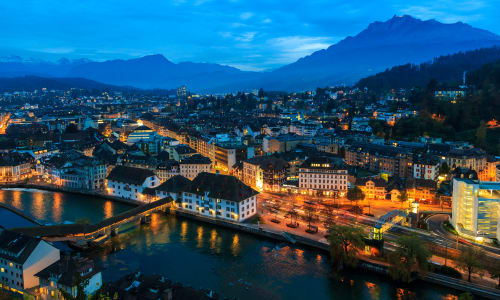 Lucerne Italy And Switzerland
