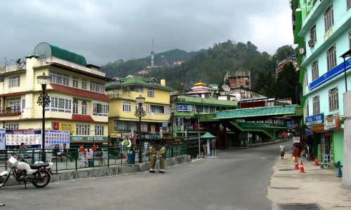 Mall Road Darjeeling Gangtok Kalimpong