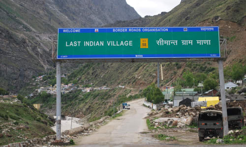Mana Village Uttarakhand