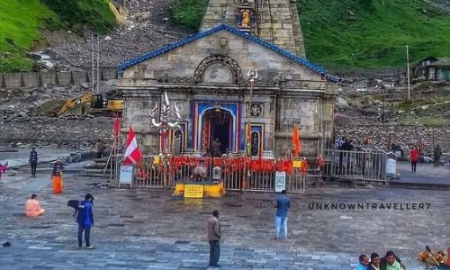 Mandakini river Kedarnath Temple
