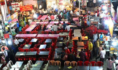 Manek Chowk Night Market Ahmdabaad