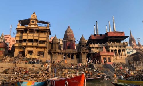 Manikarnika Ghat Varanasi, India