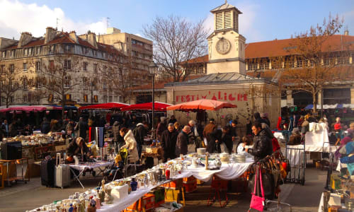 Marché d'Aligre Paris, France