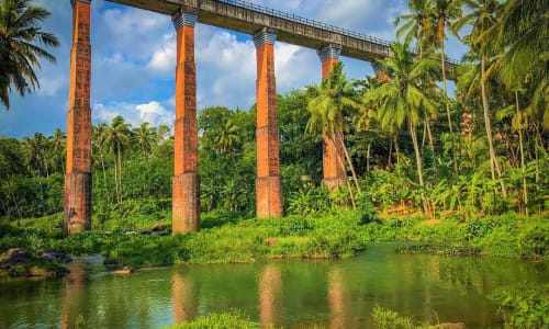 Mathur Hanging Bridge Kanniyakumari