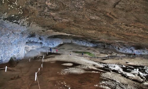 Milodon Cave Torres Del Paine National Park, Chile