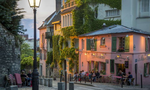 Montmartre neighborhood Paris Normandy