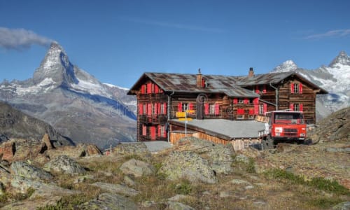 Mountain huts Zermatt