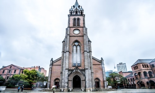 Myeong-dong Cathedral Seoul, South Korea