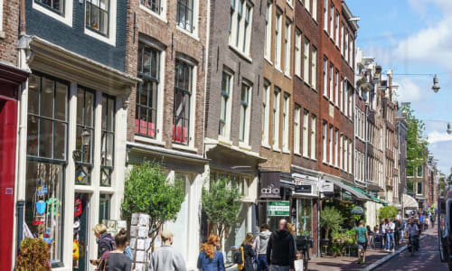 Negen Straatjes (Nine Streets) neighborhood Amsterdam