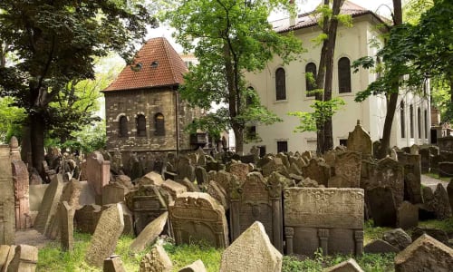 Old Jewish Cemetery Prague, Czech Republic