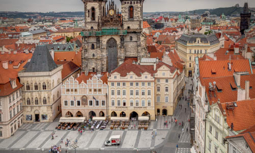 Old Town Square Pragu, Czech Republic