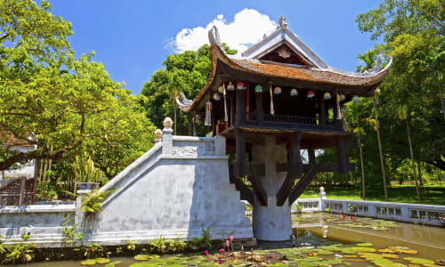 One Pillar Pagoda Vietnam