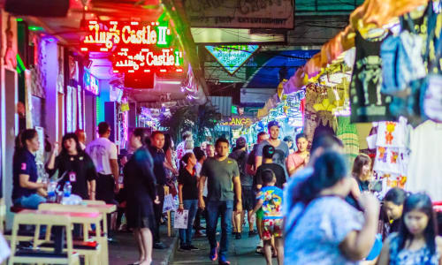 Patpong Night Market Bangkok, Thailand