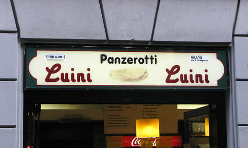 Pizzeria Spontini or Luini Panzerotti Milan