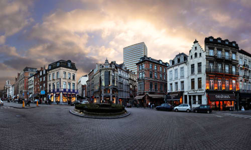 Place du Grand Sablon Brussels, Belgium