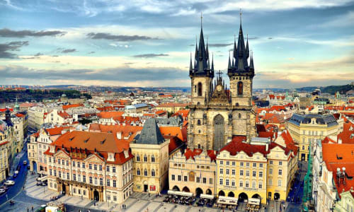 Prague Castle Eastern Europe