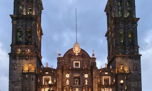 Puebla Cathedral Mexico