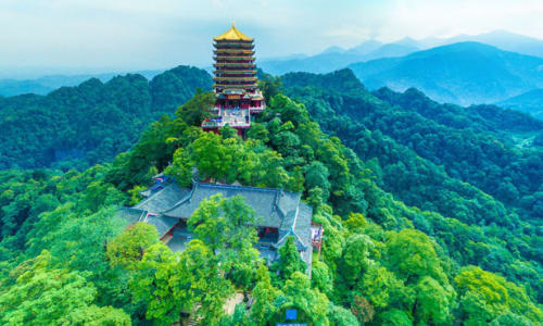 Qingcheng Mountain National Forest Park Chengdu