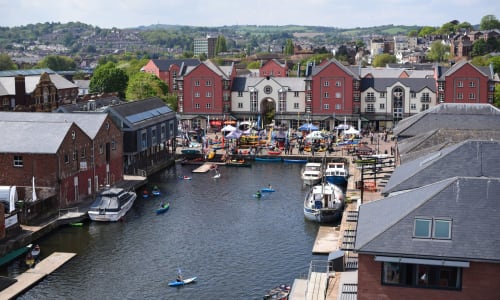 Quayside Exeter