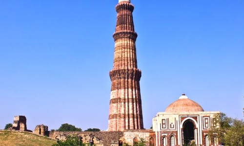 Qutub Minar in Delhi India