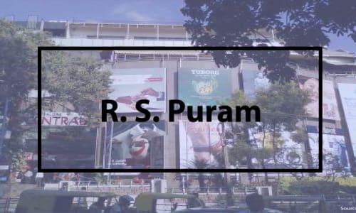 RS Puram Market Coimbatore