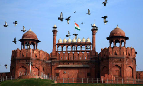 Red Fort in Delhi India