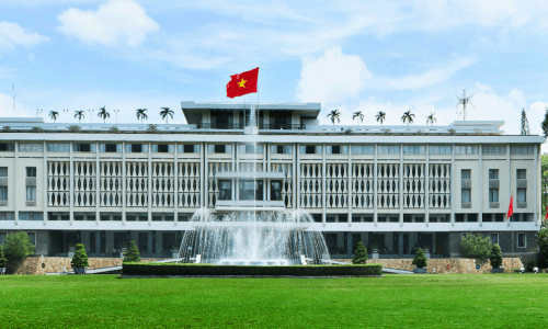 Reunification Palace in Ho Chi Minh City Vietnam