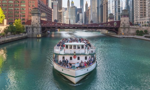Riverboat architecture tour Chicago