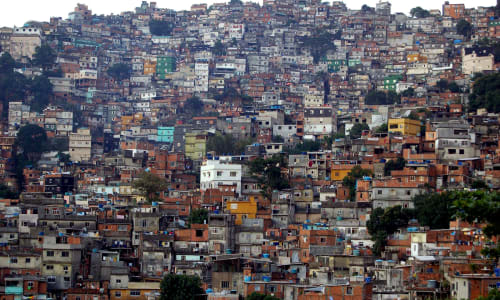 Rocinha favela Rio De Janeiro, Brazil