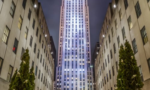 Rockefeller Center New York City, Usa