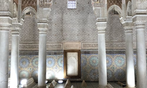 Saadian Tombs Marrakesh