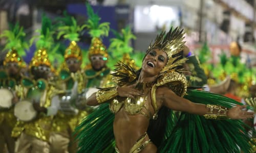 Samba show Rio De Janeiro, Brazil